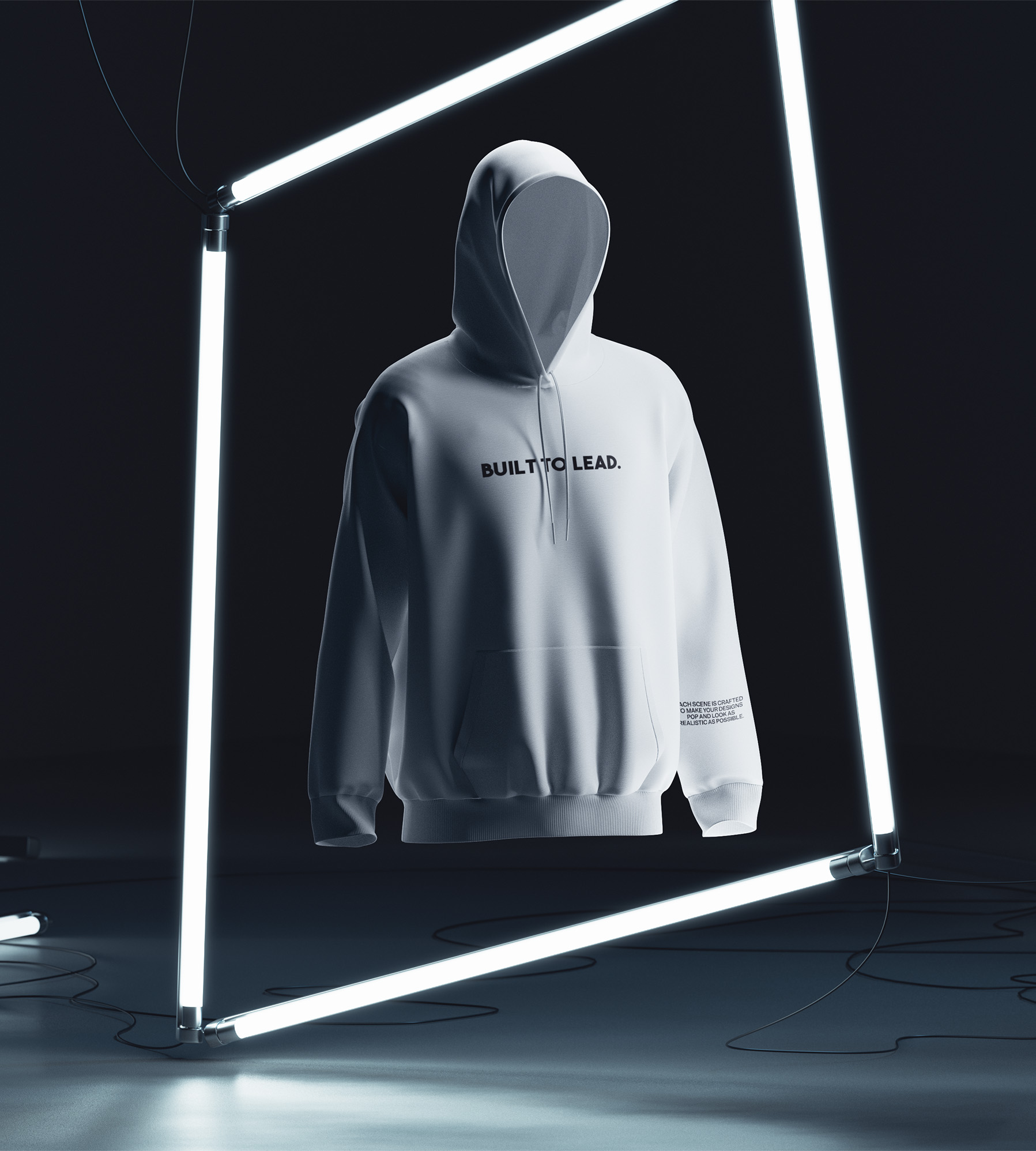 Limitless Domain Hoodie (White) - Image 3